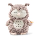Steiff Kuscheltier Ollie Eule, Süßes Stofftier, Jungen, Mädchen & Babys ab 0 Monaten, Friends, PlüschtierBeige