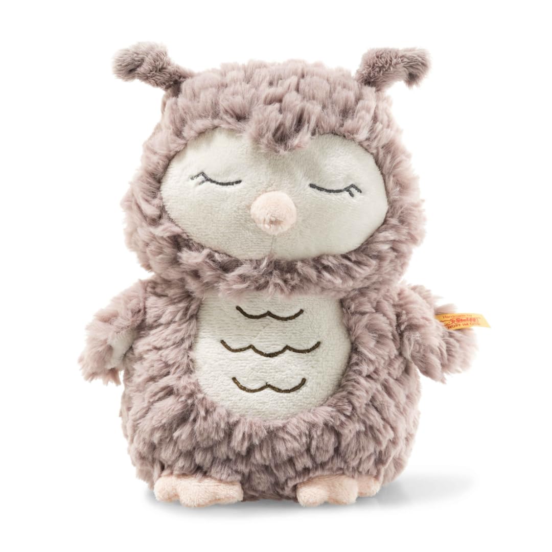 616SqHzTOOL Steiff Kuscheltier Ollie Eule, Süßes Stofftier, Jungen, Mädchen & Babys ab 0 Monaten, Friends, PlüschtierBeige – Bild 1