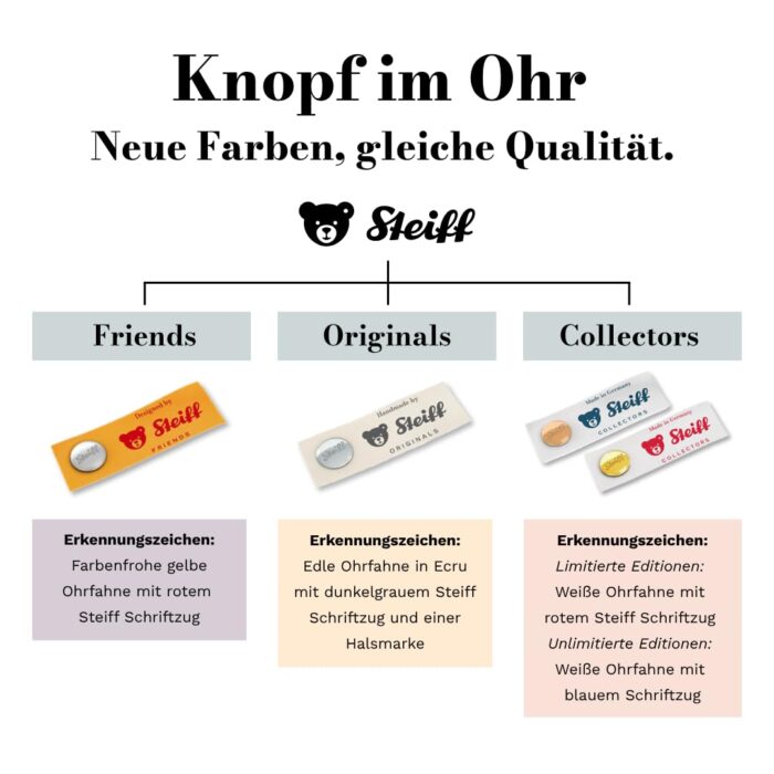 Steiff Kuscheltier Ollie Eule, Süßes Stofftier, Jungen, Mädchen & Babys ab 0 Monaten, Friends, PlüschtierBeige – Bild 3