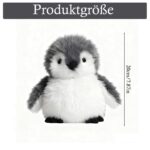 JcvPot Pinguin Kuscheltier, Weiches Stofftier Für Kinder Und Babys, Kuscheltier Pinguin Plüschtierüschtier – Bild 7