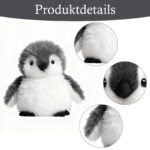JcvPot Pinguin Kuscheltier, Weiches Stofftier Für Kinder Und Babys, Kuscheltier Pinguin Plüschtierüschtier – Bild 6
