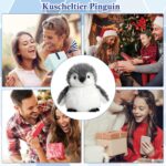 JcvPot Pinguin Kuscheltier, Weiches Stofftier Für Kinder Und Babys, Kuscheltier Pinguin Plüschtierüschtier – Bild 2