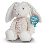 Mollis Hase Kuscheltier Baby (36cm groß) – Weiches Stofftier für Kinder & Babys – elhase